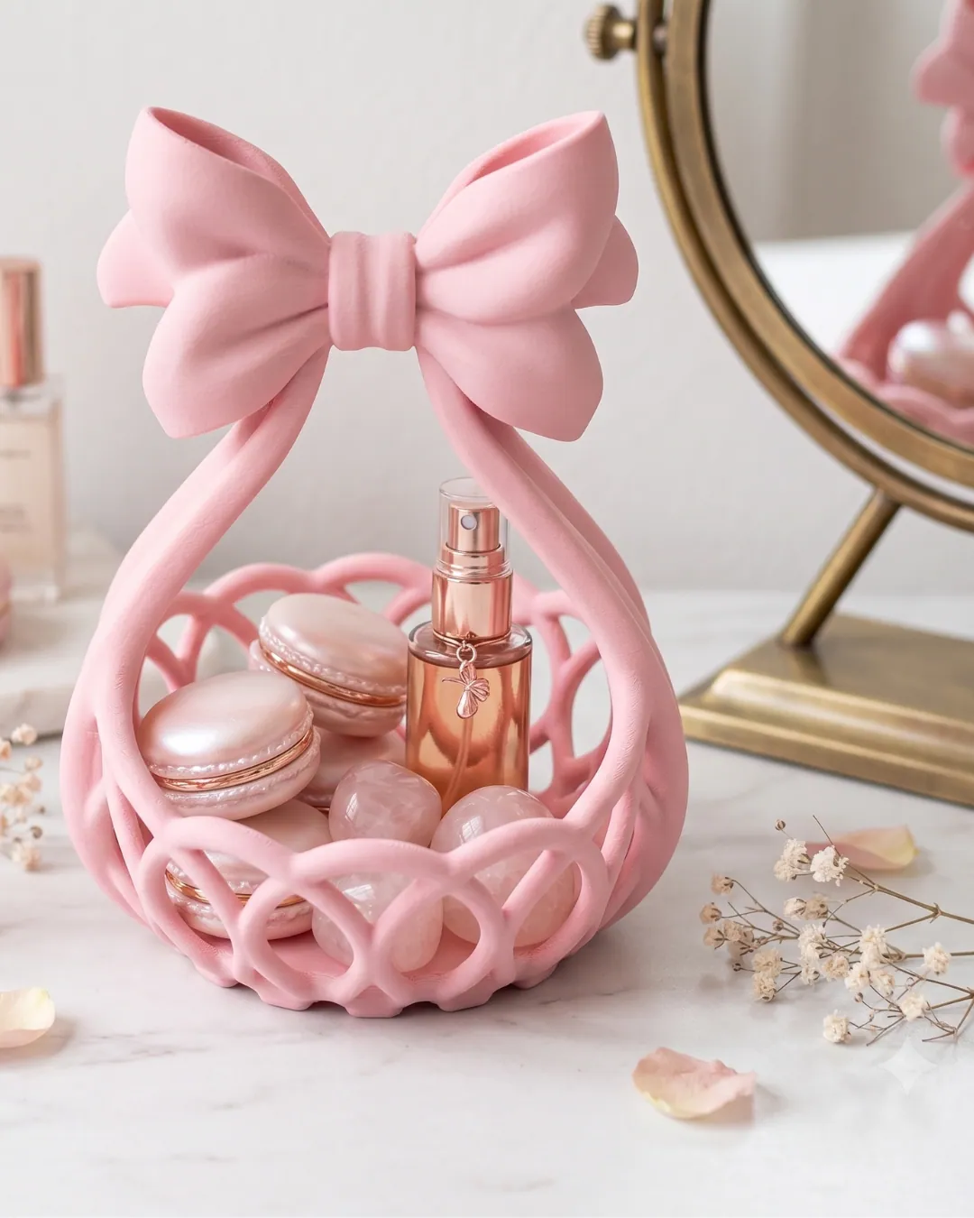 BowKeep — Perfume & Vanity Basket
