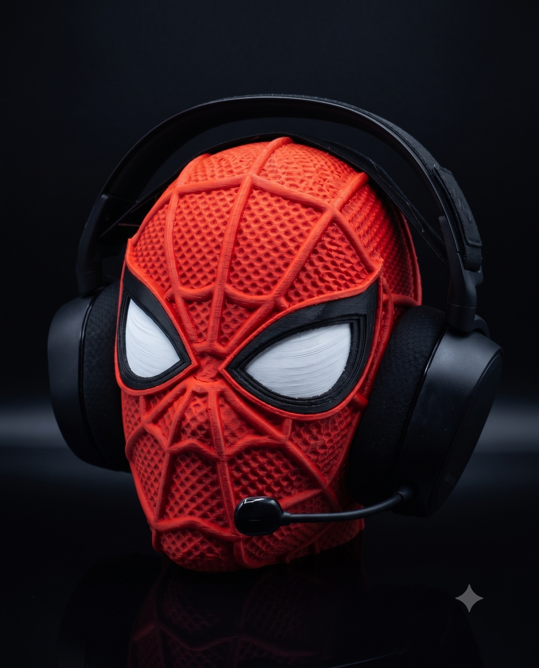 Masked-Hero Headphone Stand